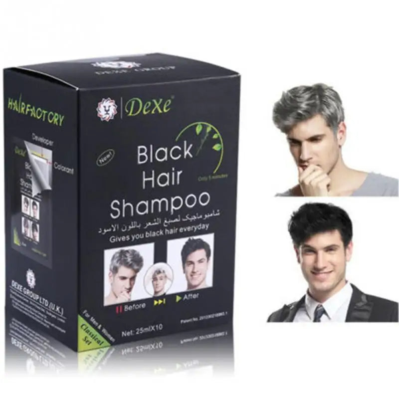( 2 x 1 )Tinte Shampoo Cubre Canas