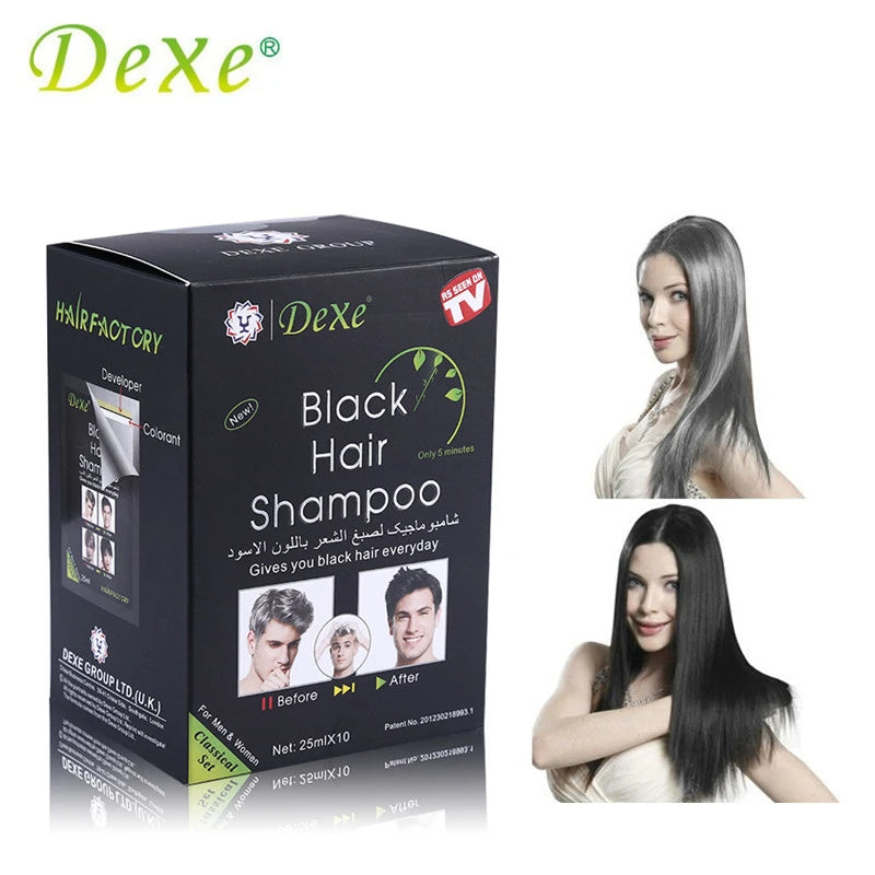 ( 2 x 1 )Tinte Shampoo Cubre Canas