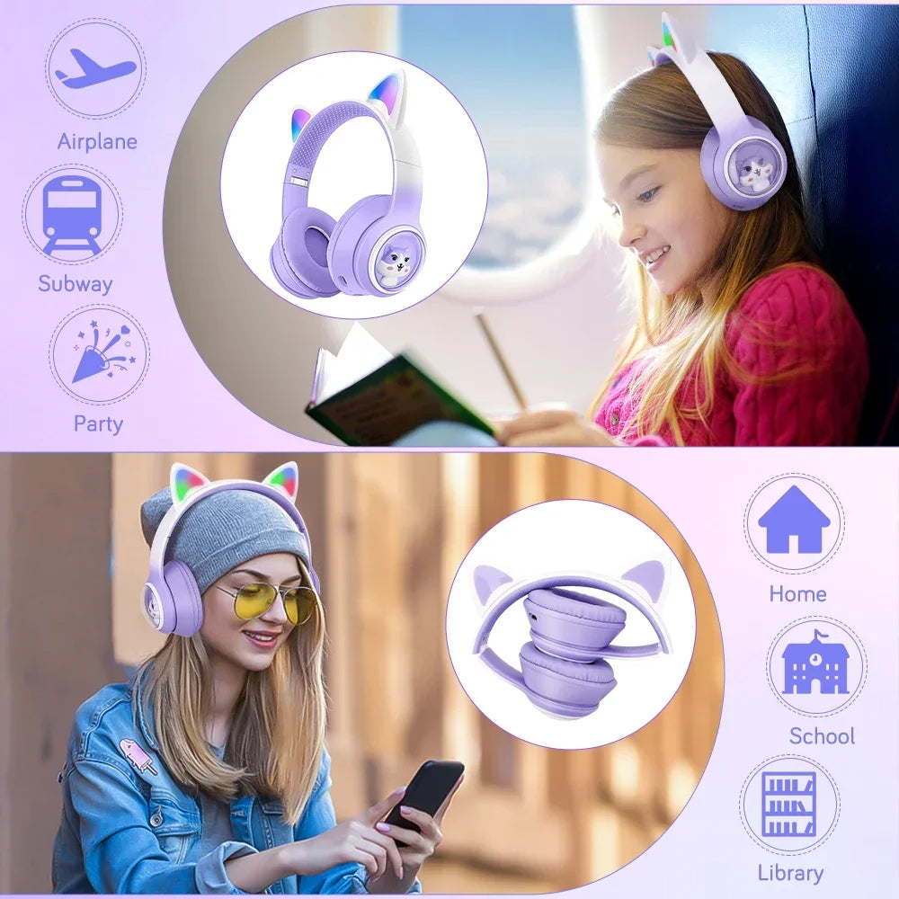 Audífonos Conejito Bluetooth