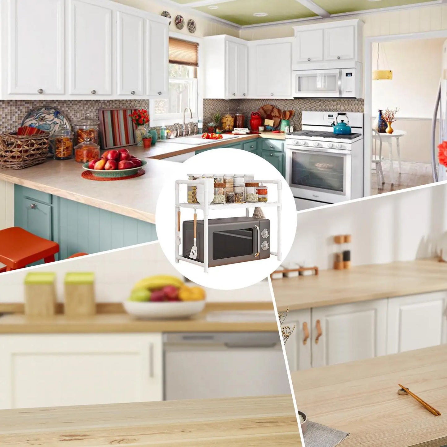 Organizador Estante de Microondas