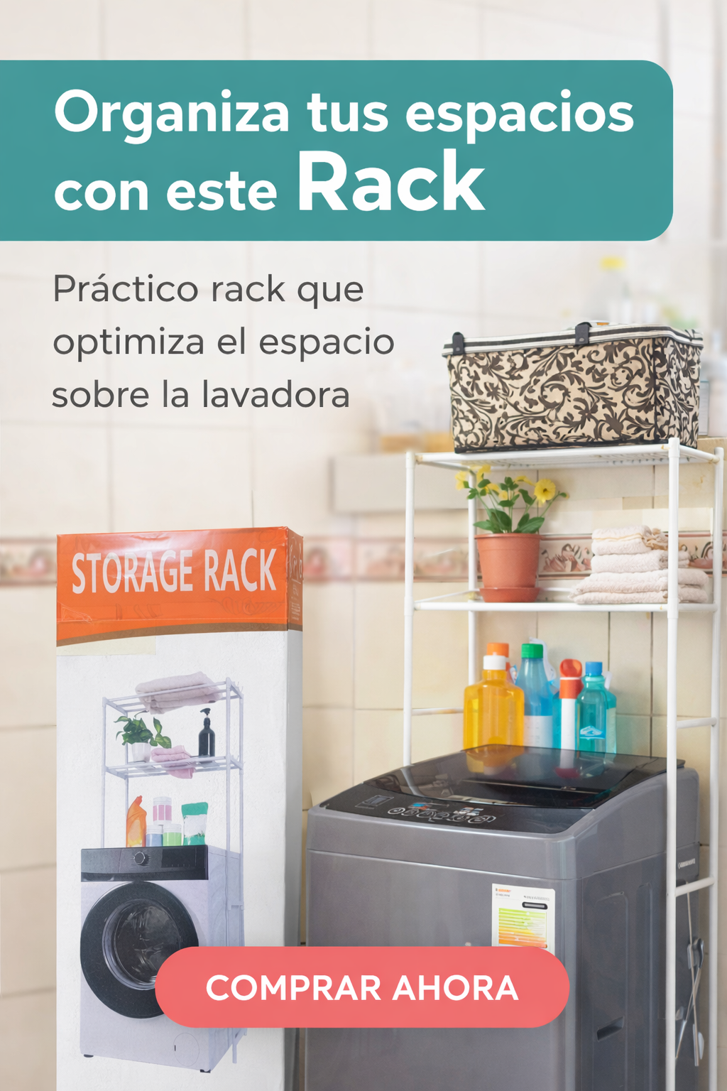 Organizador de Lavadora