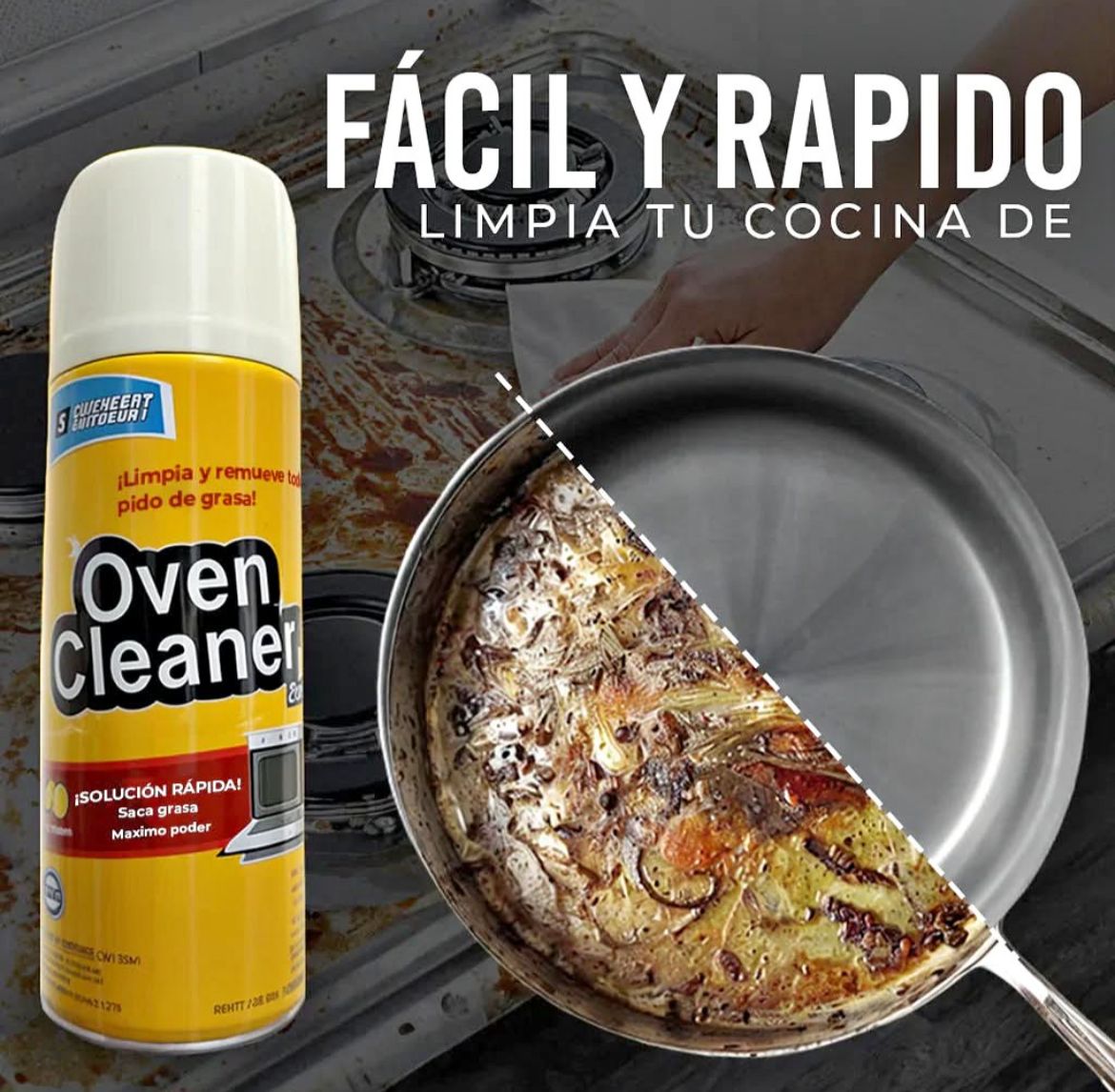 🔥 PACK 3x1 Espuma Quita Grasa – Limpieza Rápida y Potente