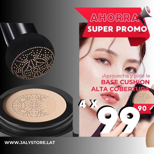 BASE CUSHION ¡Tu Piel Perfecta al Instante✨